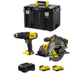 Stanley fatmax kit svk210 (sfmcd711 + sfmcs500 + 2 x 2,0 ah + cargador + tstak vi)