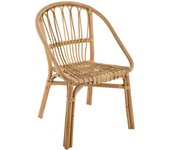 Wellhome sillón bohemian dream 55x56x80 cm de ratán