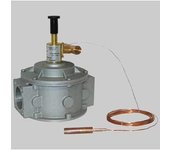 Válvula de corte de combustible roscada 1 bar válvula combinada dn20/3/4 roscada vicp03 omol/tarred inail t.98°c pmax