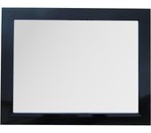 King home espejo de pared cm 46x36 con tapa negra