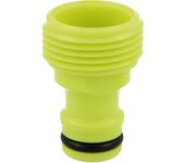 Amig - adaptador macho para unión de grifo con manguera | 3/4 | conexión rápida y fácil para mangueras de agua | unión mediante rosca | plástico abs