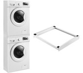 Marco de instalación universal para lavadoras y secadoras [en.casa]®