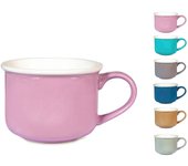 6 tazas de té en china de hueso nuevo crayón surtido sin plato h&h