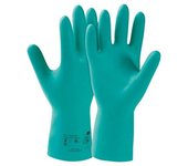 Guantes de nitrilo kcl camatril para protección química - talla 10, 30 cm, 10 pares
