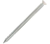 Caja 100 tornillos para hormigón de fijación directa 7,5x72 mm scell-it - cabeza avellanada blanca t30 - vfd75072f