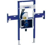 Elemento geberit duofix para lavabo geberit one y grifo de pared geberit one, altura parcial, con sifón giratorio oculto, con clou oculto,