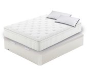 Pack colchón flex eternity multi supreme 15 135x200 + canape abatible madera 19 blanco + almohada