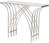Consola metal espejo 104x30x79 cm