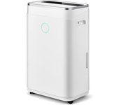 Deshumidificador 25l/día con tanque de agua 6,5l, temporizador 24 horas y 2 velocidades 3 modos, para dormitorio sótano hasta 30㎡