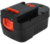 Vhbw 1x batería compatible con black & decker firstorm bd14psk, fs1402d, fs14ps, fs1400d, fs1400d-2 herramienta (3300 mah, nimh, 14,4 v)