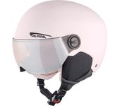 Casco invierno alpina zupo visor q-lite rose matt 51-55