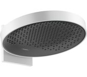 Hansgrohe rainfinity douche de tête powderrain 360 1jet avec bras de douche 10 30° réglable verticalement ø36cm blanc mat