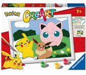 Juego creativo ravensburger creart pokémon classics, modelo 23571, para fans de pokémon