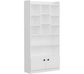 Estantería librería tika blanca 90 cm