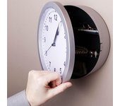 Reloj de pared de 10 pulgadas con caja fuerte oculta, reloj de pared y caja fuerte oculta en uno,
