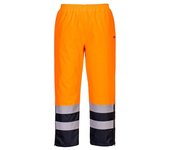 Pantalones impermeables de alta visibilidad winter cintura elástica con cintas reflectantes s598