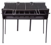 Barbacoa doble parrilla 80x40 cm