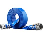 Vevor manguera de retrolavado manguera de descarga de pvc de 2 pulgadas x 50 pies con accesorios camlock c y e