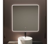Espejo de baño rectangular | 80 x 80 cm | retroiluminado | táctil con antivaho | distintas tonalidades | alday