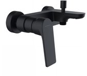 Mezclador de bañera clever con función ducha, caudal eco de 9 a 12l min, color negro mate, modelo vogue xtreme