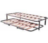 Somier de cama nido eco de lamas de madera y estructura metálica | 90x190 cm