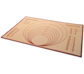 Lacor - 66759 - tapete de silicona impreso, 60 x 40 cm-marrón