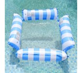 Flotadores inflables para piscina para adultos, hamaca de agua multiusos 4 en 1 con portavasos, flotadores de piscina