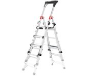 Escalera de tijera telescópica tl100 topline (3-4-5 peldaños) hailo 8795-001