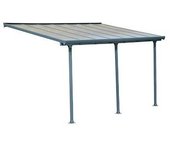 Terraza cubierta feria 3 x 5m - gris