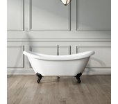 Bañera con patas darlington 175 cm patas águila negras