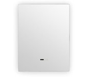 Ledkia espejo baño con luz led y antivaho 80x60 cm grace seleccionable (cálido-neutro-frío)