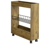 Estantería para nichos móvil carrito de almacenamiento de 3 niveles carrito estrecho para baño y cocina 60 x 20 x 70 cm bzr46-n sobuy es