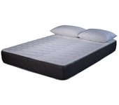 Colchón de lujo | 140x190 cm con 2 almohadas en la memoria de copos 50x70cm | 35 kg/m³ de espuma | 24 cm