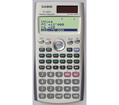 Calculadora científica casio fc-200v-2/ negra
