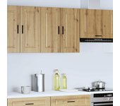 Mueble de pared cocina | armario de cocina porto madera ingeniería roble artesanal cfw169352