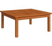 Mueble de jardín mesa 63x63x30 cm madera maciza de acacia