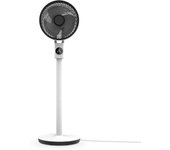 Meaco meacofan sefte 10 ventilador pedestal, altura ajustable, motor sin escobillas, silencioso, control remoto, blanco