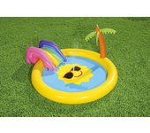 Piscina hinchable sun island con tobogán bestway 53071