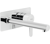 Mezclador oculto para lavabo caño largo nobili serie abc ab87198/1cr