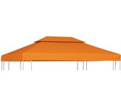 Maison exclusive - cubierta de repuesto de cenador naranja 310 g/m² 3x4 m