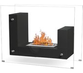 Chimenea de suelo médina - negro