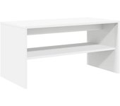Mueble de tv de contrachapado blanco 60x40x40 cm