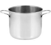 Marca de la casa olla de acero inoxidable diámetro cm 16