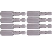 10 piezas de puntas de destornillador eléctrico de repuesto, accesorios de enchufe hexagonal magnético de 50 mm