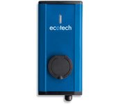 Cargador coche ecotech icon is22k - 22kw, 32a. toma tipo 2. con llave de bloqueo. aluminio apto para interior y exterior.