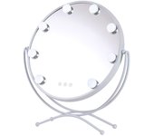 Espejo iluminado maquillaje led 4200ºk 48x43cm blanco 40.000h [sun-krs-430-w