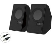 Conceptronic bjorn02b altavoz de 2 vías negro inalámbrico y alámbrico 6 w