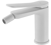 Imex - grifo bidet | grifo monomando bide | grifo de bidé con mezclador de agua caliente y fría | serie dinamarca | color blanco mate