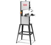 Vevor soporte cinta sierra cinta mesa, 245 mm, 2 velocidades, 370 w, altura corte 160 mm, longitud la hoja 1832 mm, carriles guía, calibre de ingletes
