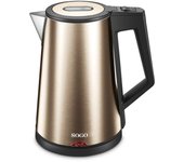 Sogo hervidor agua inalámb.-1830w dora.